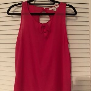 Forever 21 Pink Tank Blouse